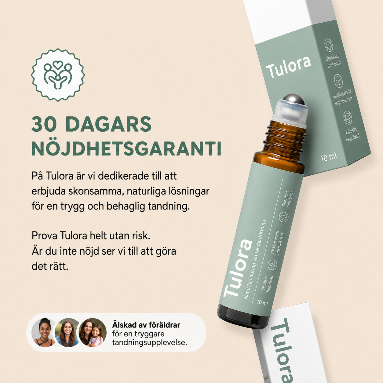 Tulora™ Naturlig smärtlindring