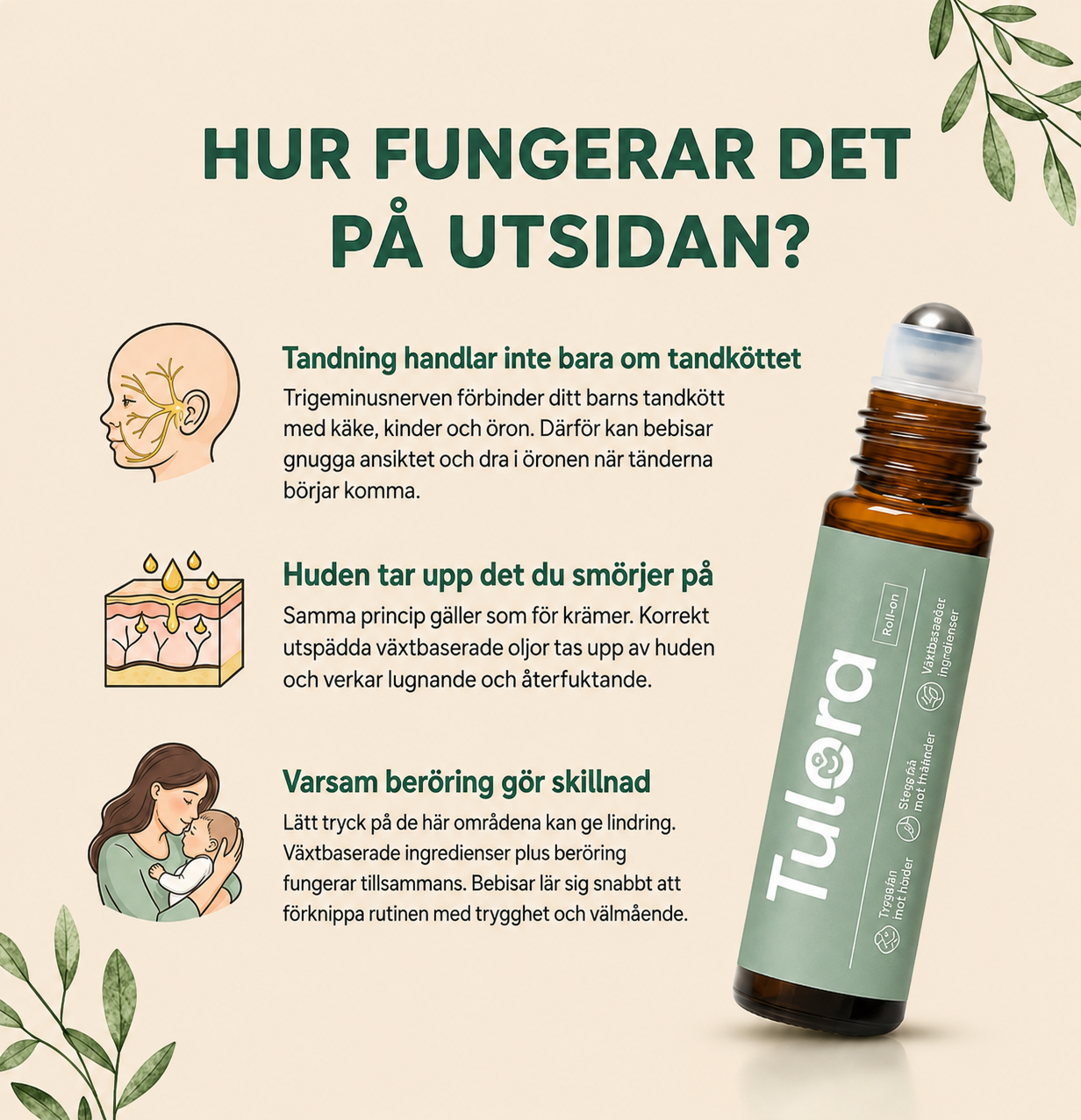 Tulora™ Naturlig smärtlindring
