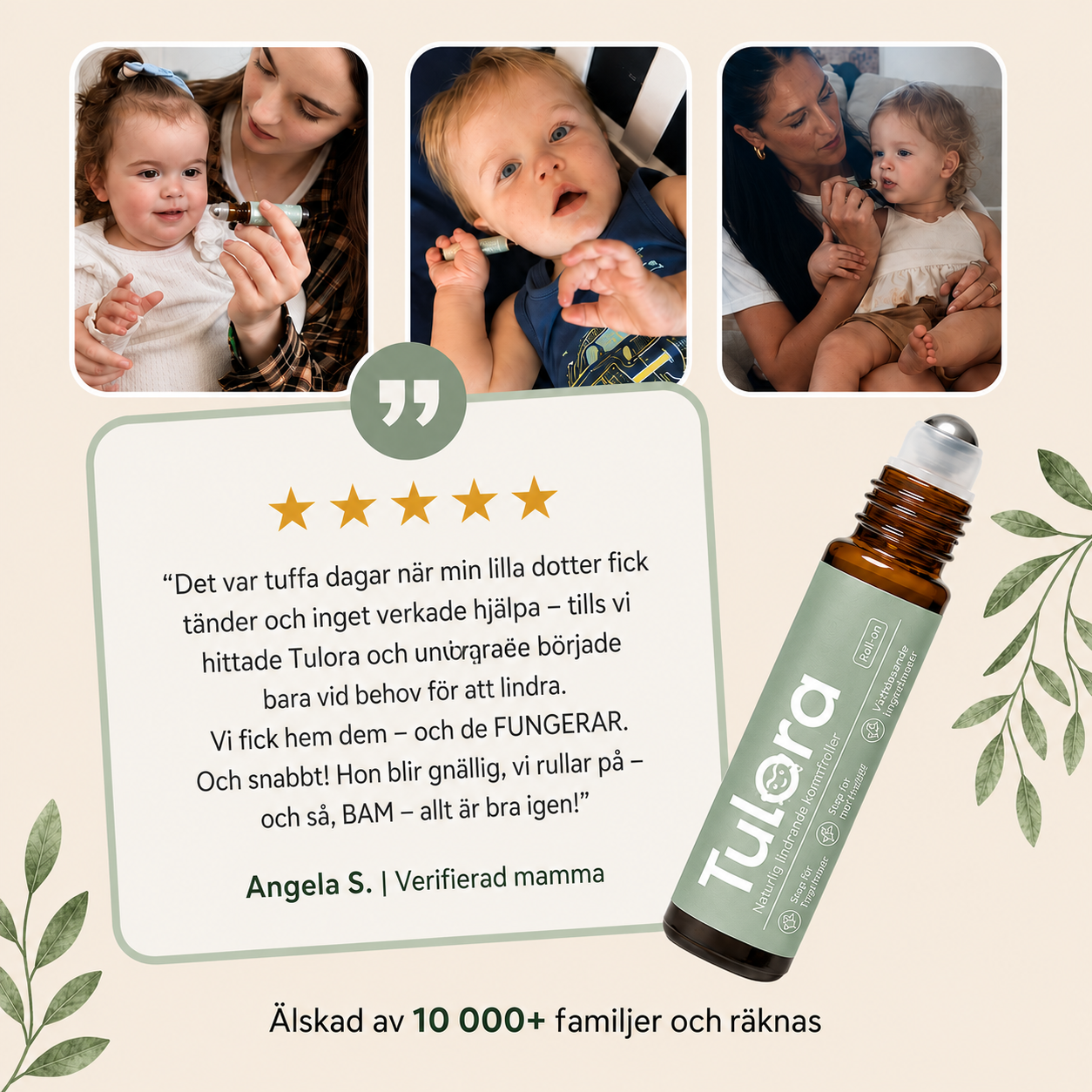 Tulora™ Naturlig smärtlindring