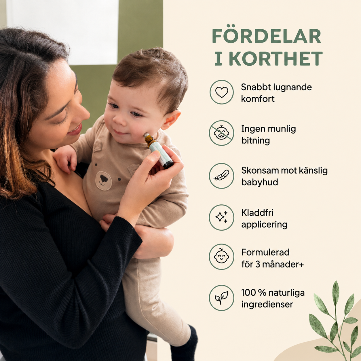 Tulora™ Naturlig smärtlindring